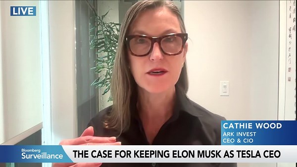 Cathie Wood Makes the Case for Elon Musk’s Tesla Pay Package