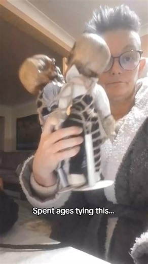 Third time's a charm 🤣 FFS this took waaay too much time 🤣 #horrorart #shibari #upc # #designfreaksemporiumycledart #handmade | Design Freaks Emporium