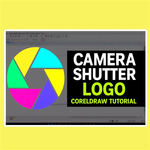 CorelDRAW 2025 - How to Create a Camera Shutter Logo #CorelDraw2025 #coreldrawtutorial #coreldraw #logo #camera #design #designinspiration #graphicdesign #howto #tutorial #videoviralシ | Shiv Gutam