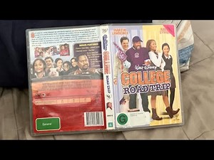 Opening and Closing To "College Road Trip" (Disney) DVD Australia (2008)