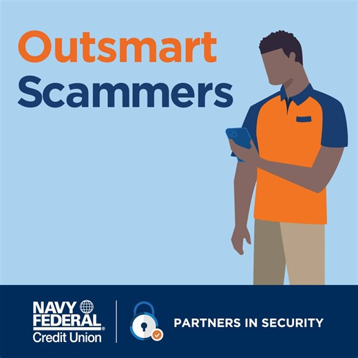 Get an unexpected message there’s a problem with your account a suggestion to transfer $? Be suspicious! Learn key facts about transfer fraud. http://nfcu.me/4llZKbr | Navy Federal Credit Union