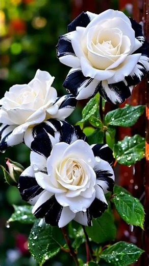 Black & White Roses 🖤🤍 | Pure Aesthetic