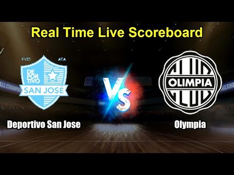 Deportivo San Jose vs Olympia Live Score - Paraguay Primera