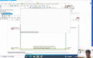 LabVIEW Lesson 060 Signature Board 簽名板