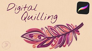 Digital Paper Quilling in Procreate | Laurie Russell | Skillshare
