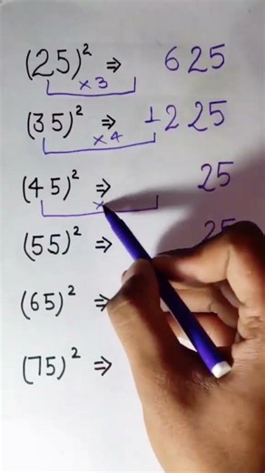 Perfect squares short cut tricks #exam #viral #yt #shorts #maths #shortcut #shortsfeed #music #fyp