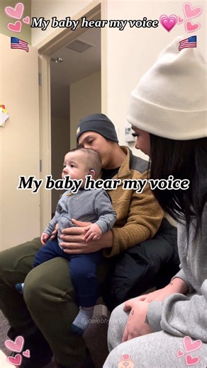 Baby Experiences Hearing for the First Time