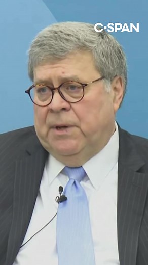 William Barr, who served as attorney general under President Trump, said his former boss is the