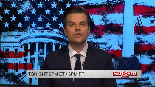 Tonight on The Matt Gaetz Show: Watch here: https://live.oann.com/home.ktv?utm_source=Socials&utm_medium=Social Media&utm_id=February Weeknights 9PM ET | 6PM PT | One America News Network