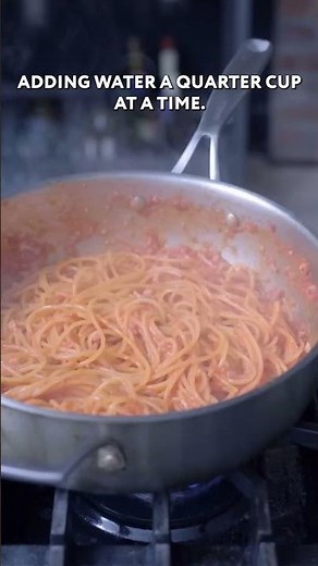 Easy one pot amatriciana for Valentine's Day