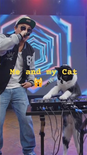 Cat Knows How to Rap#shorts