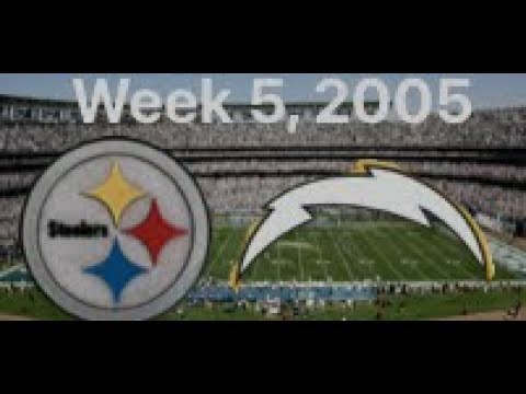 Steelers v Chargers, 2005