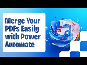 Merge PDFs Automatically with Power Automate | No Manual Work