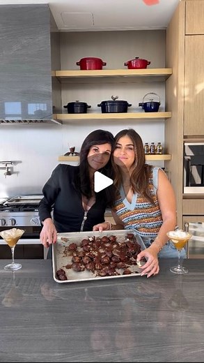 Julia Haart | Making roast chestnuts with a twist with @batshevahaart head to her page for a delicious fall cocktail #hangingwiththehaarts Recipe: Bag of... | Instagram