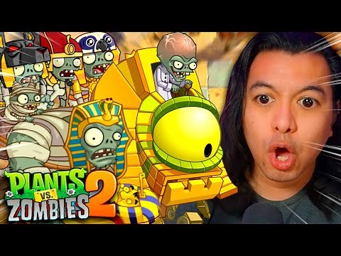 ZOMBIES EGIPCIOS ASALTAN MI PIRAMIDE PVZ 2 ANTIGUO EGIPTO