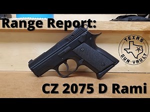 Range Report: CZ 2075 D Rami (Subcompact version of the CZ 75)