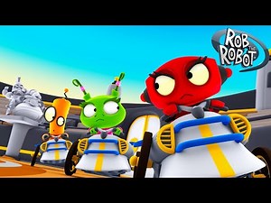 Robot Hero Racing | Rob the Robot & Friends - Funny Kids TV