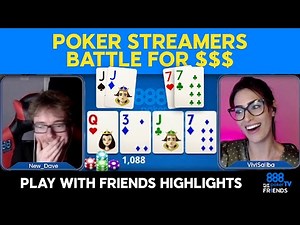 Streamer Can't Believe Sick Poker COOLER | Play With Friends Highlights