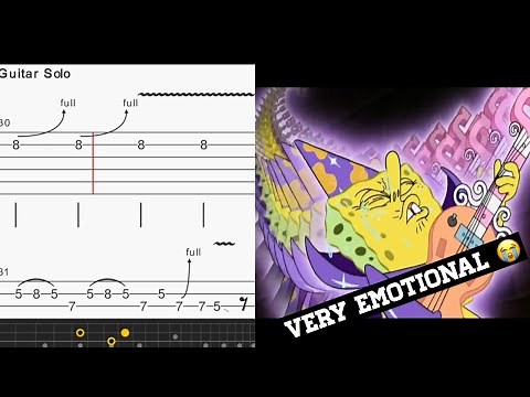 Spongebob Squarepants - Goofy Goober Rock Solo [TABS]