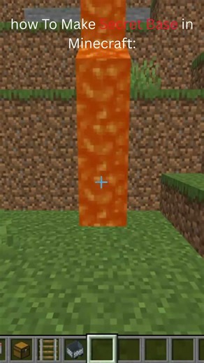How To Make Secret Base In Minecraft?! #minecraft #gaming