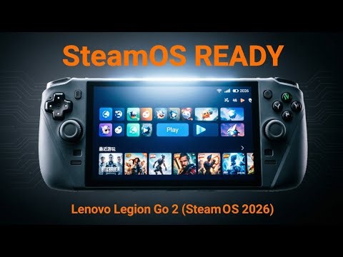 Lenovo Legion Go 2 (SteamOS 2026) – The Most Powerful Handheld Gaming PC Ever?
