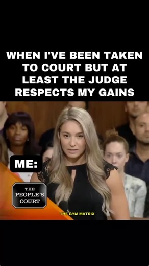 mugshawtys on Instagram: "muscle mommy getting rizzed up by the judge 😂"