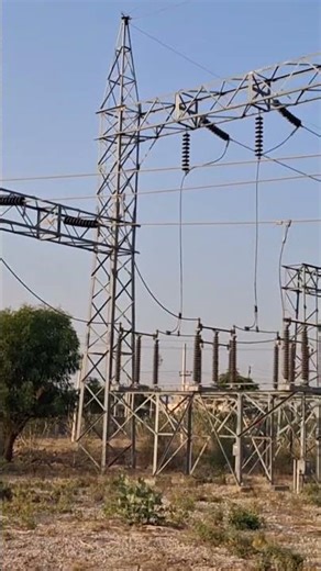 132kV Grid Substation. Quick Tour #electrical #engineering #highvoltage #power #transformers #viral