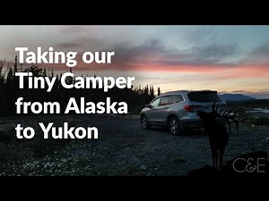 Driving the Haines Highway from Haines, Alaska to Haines Junction, Yukon in our SUV Camper
