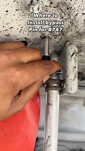 2M views · 7.6K reactions | Installing nose bypass pin to B747 | Orville Wright | Facebook