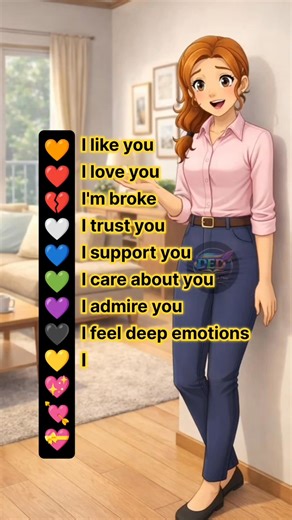 Heart emoji and their easy English meaning #emoji #learnenglish #dailyenglish #speakenglish #practice | Daily English Dose