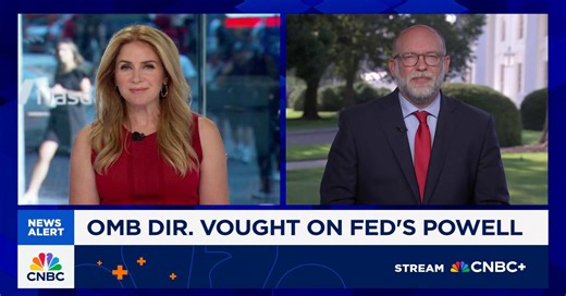 Watch CNBC's full interview with OMB Director Russ Vought