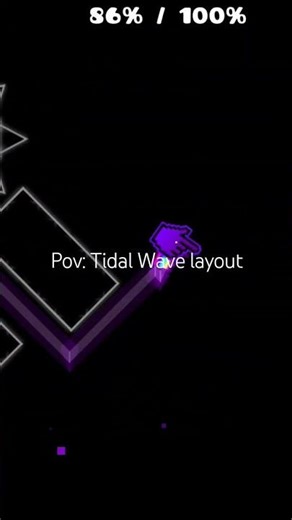 pov: tidal wave layout #geometry_dash #geometrydash #gd #macroperfection #geometrydashplayer