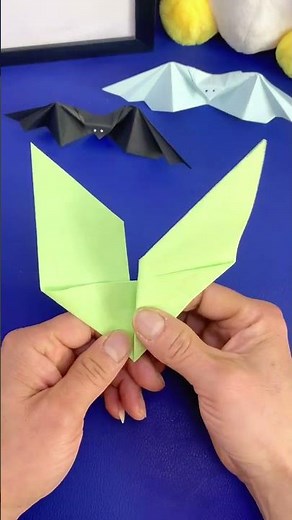 Fold a Flapping Bat Origami: Creative Folding Fun