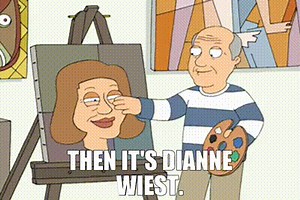 Then it's Dianne Wiest.