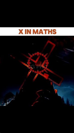 X in Alphabet vs X in Mathematics 🗿🔥 | Math Animation Edit | #Shorts