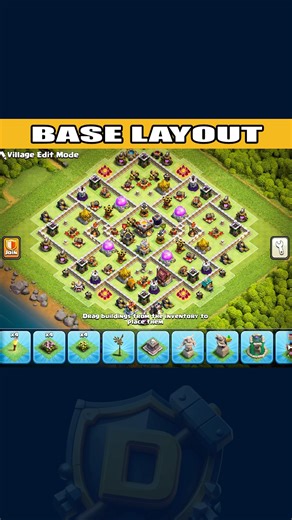 Clash Farm Nostalgia!🧑‍🌾 TH11 BASE + LINK #th11base #th11farmbase