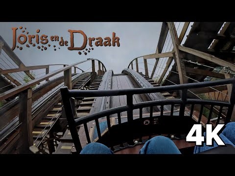 POV: Joris en de Draak (Front Row) Water Track at Winter Efteling 2025 4K 30FPS | #gci #efteling