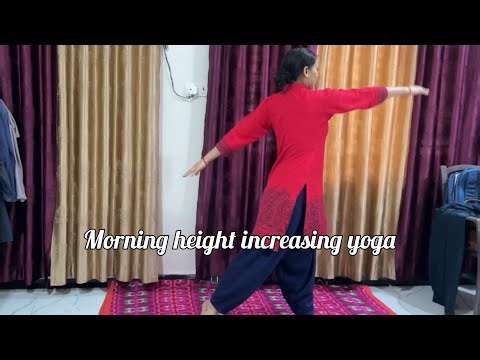 Morning Height Increasing Yoga | Daily Stretching Routine for Fast Growth