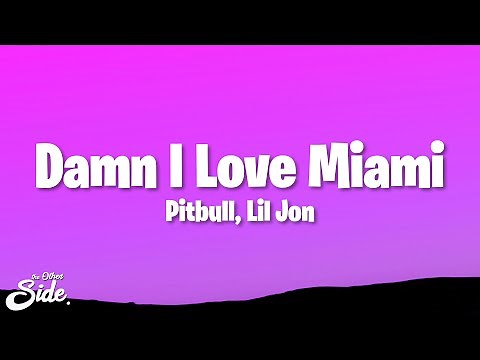 Pitbull - Damn I Love Miami (Lyrics) ft. Lil Jon