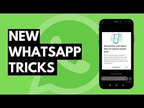 WhatsApp Tricks and Tips 2022 - You Should Know ! Top 4 WhatsApp Tricks