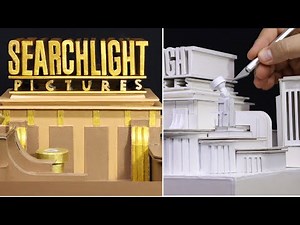 Searchlight Pictures Logo Diorama | Timelapse