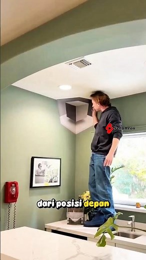 3D stickers create the perfect optical illusion 😲‼️#short #shorts #trending #serubros