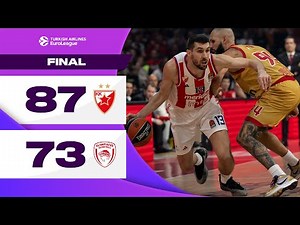 Shorthanded Zvezda’s STATEMENT WIN | Crvena Zvezda vs. Olympiacos BASKETBALL HIGHLIGHTS R15 2024-25