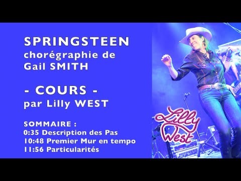 [COURS] SPRINGSTEEN de Gail SMITH, enseignée par Lilly WEST
