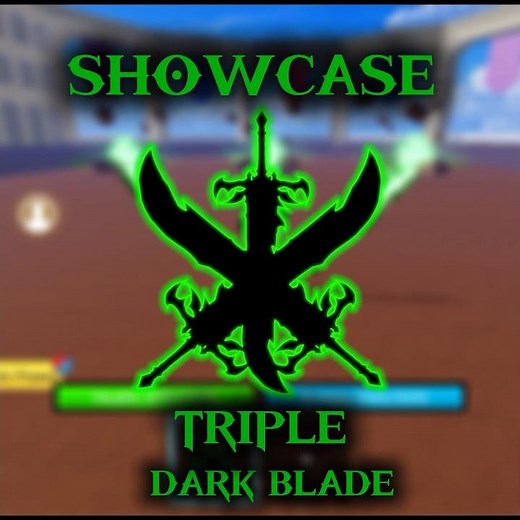 🔥 TRIPLE DARK BLADE SHOWCASE! 😱 Most Powerful Sword in Blox Fruits? ⚔️ #BloxFruits #Roblox