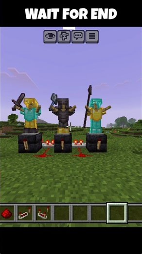 This Armor Makes You INVINCIBLE 😱 | Minecraft Viral Armor Tutorial#viral​ #minecraft​