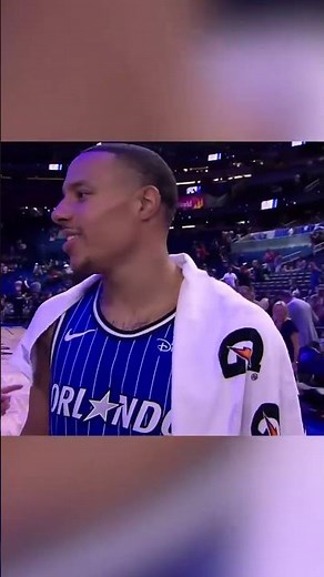 Desmond Bane 🤝 Howie Mandel 😂 (via @orlandomagic/TT)