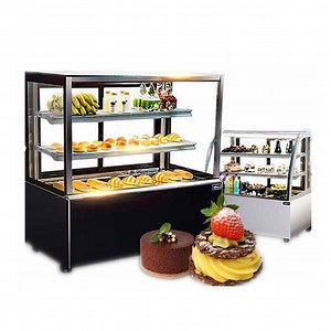 [Hot Item] Bakery Display Cake Refrigerated Cabinet with Marble Base
