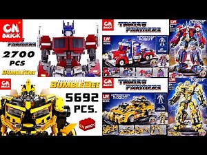 Lego Transformers Optimus Prime And Bumblebee Collection Unoffical Lego