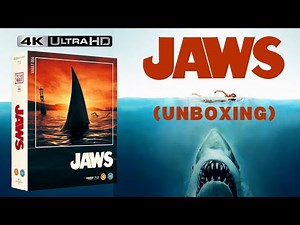 Jaws The Film Vault Collection 4k Ultra HD Bluray Unboxing.